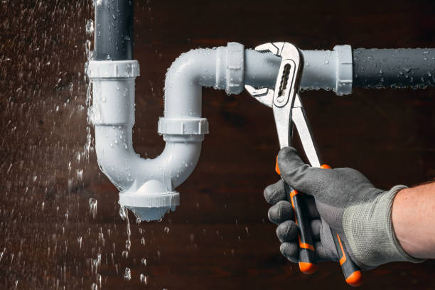 Professional Drain Cleaning technician working in Londonderry, NH